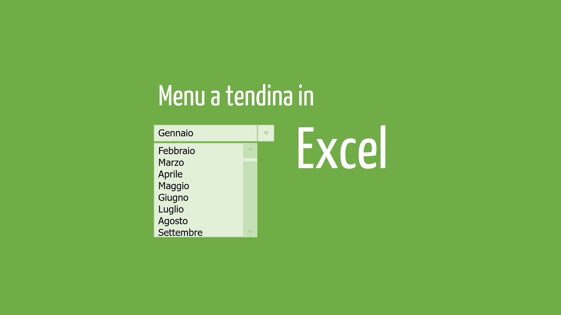 Guida Completa su Come Creare un Menù a Tendina in Excel